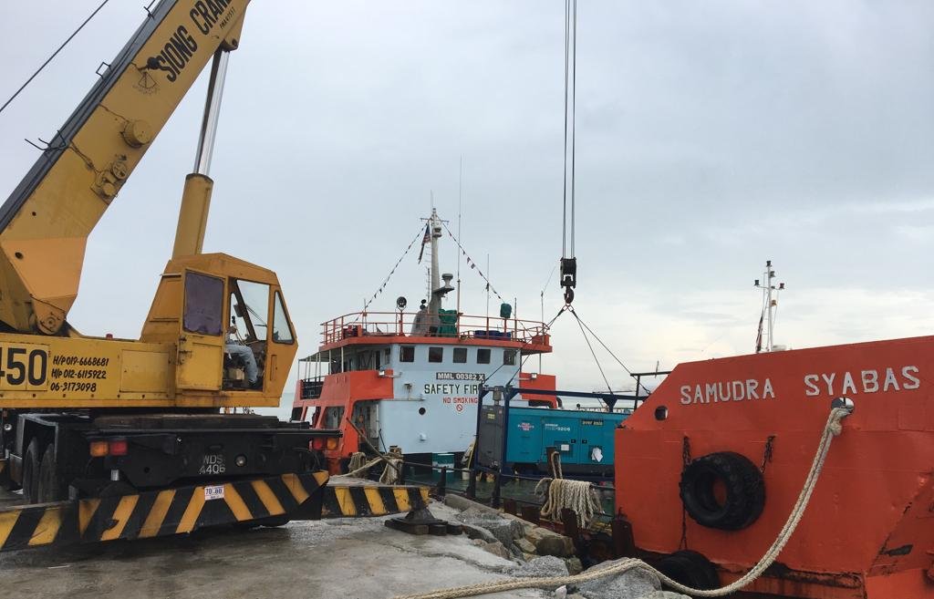 Supply Machinery - RGT Offshore at MRSCB Sg Udang, Melaka